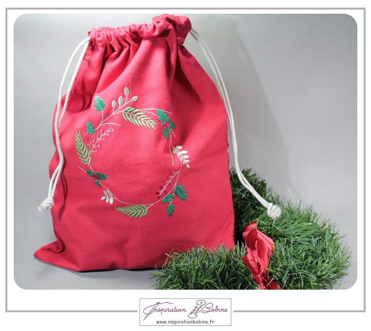 Sac cadeau rouge 38X45 cm