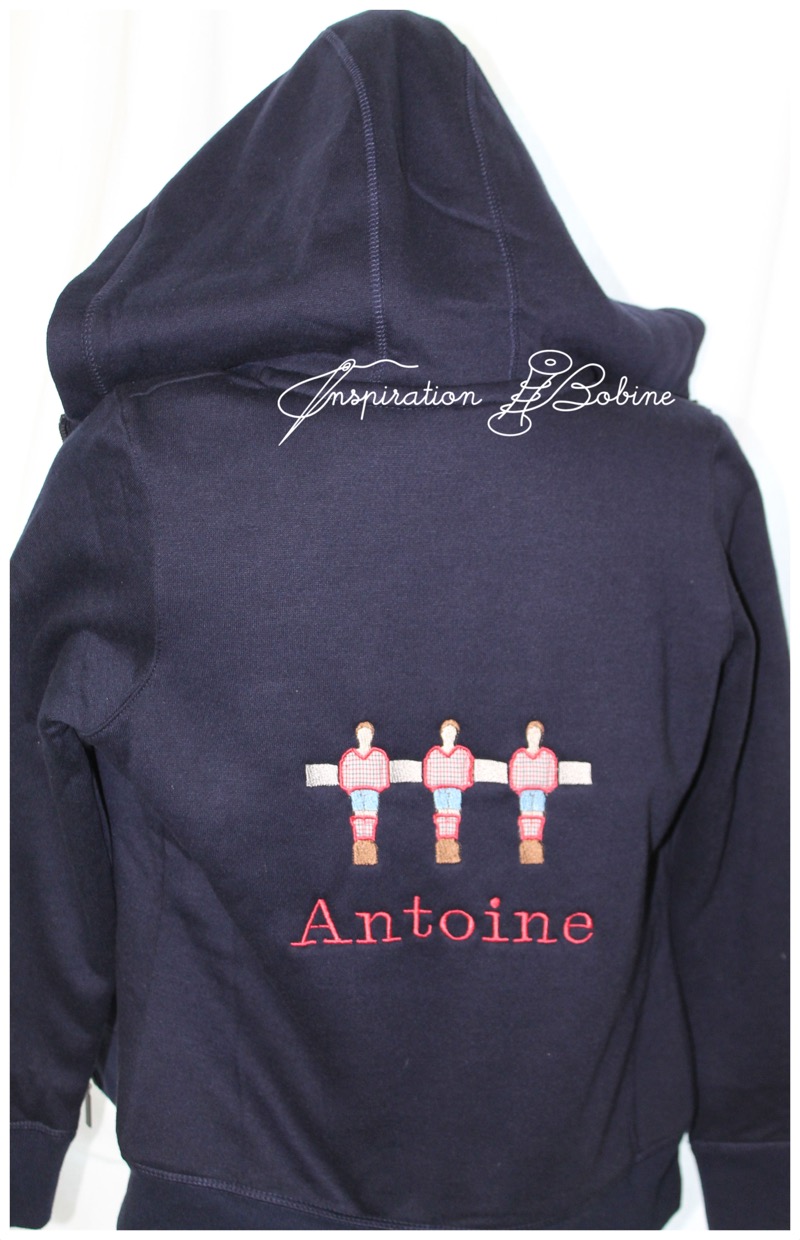 Sweat à capuche zippé enfant