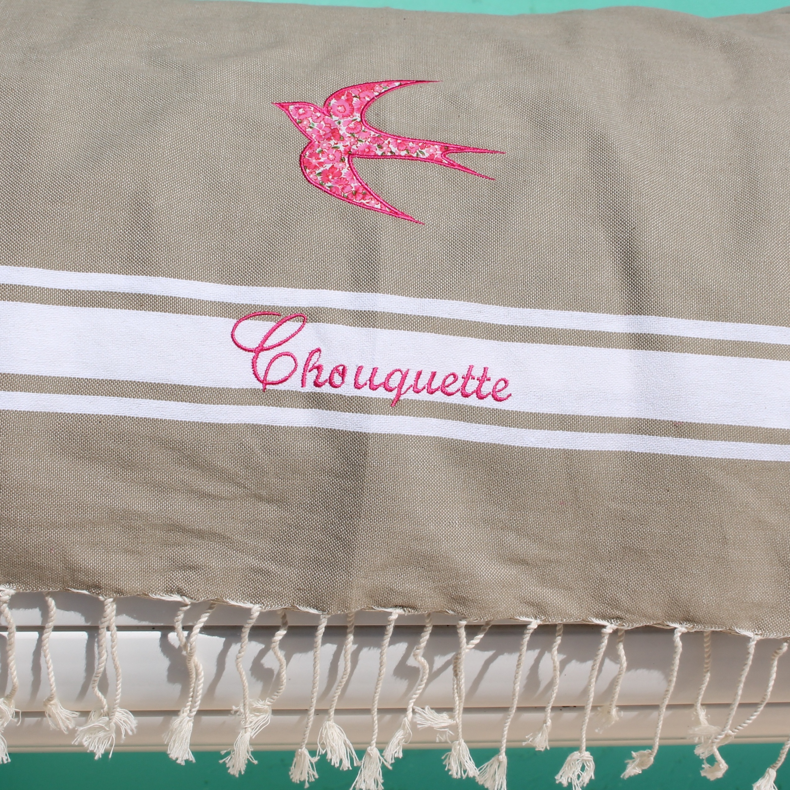 Fouta adulte Beige