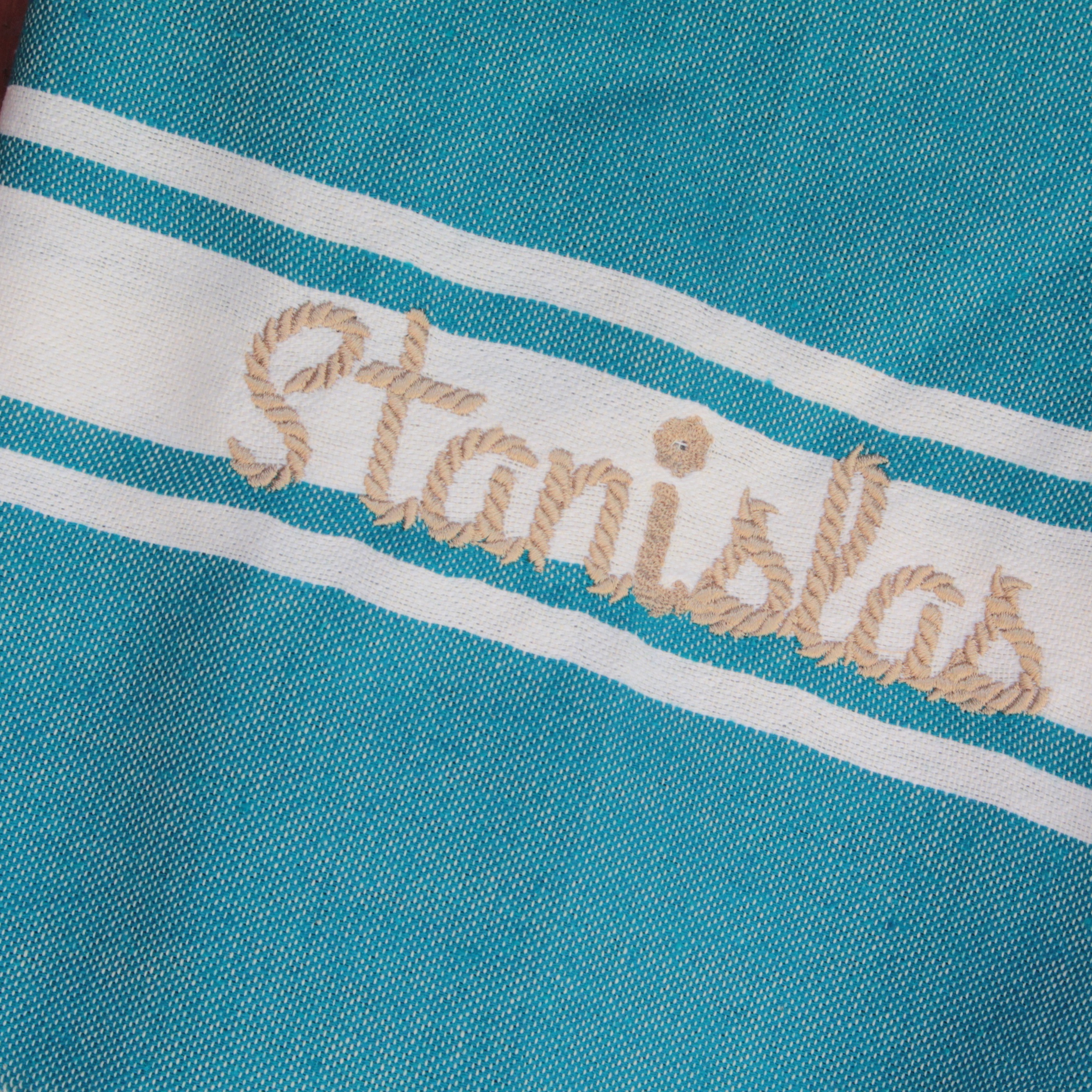 Fouta enfant bleu azur