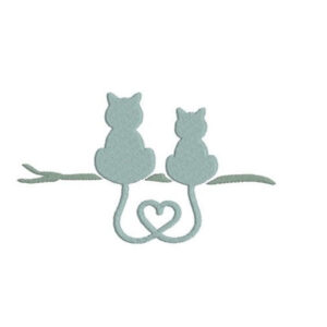 384 - Chats entrelacés