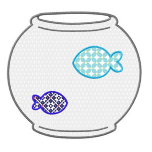 408 - Bocal de poissons