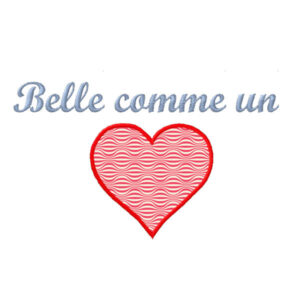 410 - Belle comme un cœur