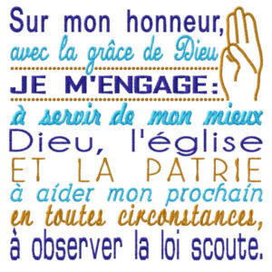 419 - Promesse scoute