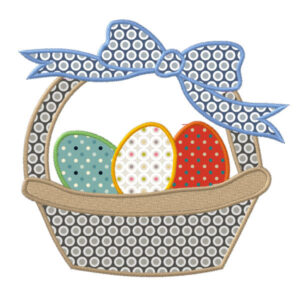 457 - Panier d’œufs de Pâques