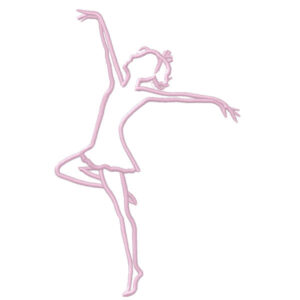 487 - Danseuse stylisée