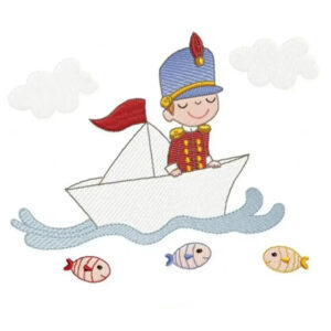 560 - Bateau + militaire