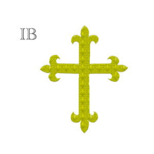 637 - Croix aux lys