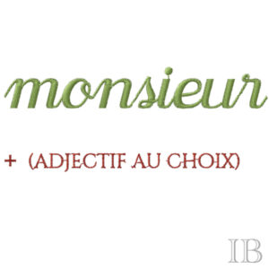 646 - Monsieur +