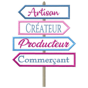 717 - Fléchage artisan