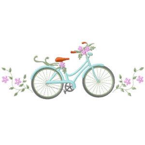 740 - Vélo fleurs