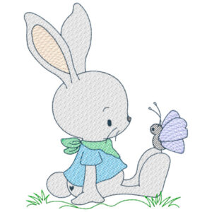 742 - Lapin papillon