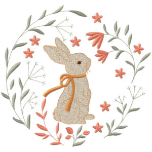 743 - Couronne & lapin