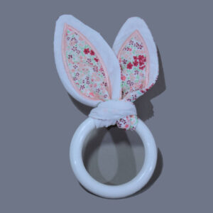 Anneau de dentition oreilles de lapin
