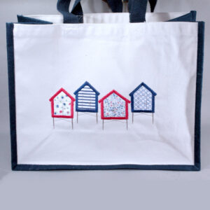 Sac cabas bi couleur