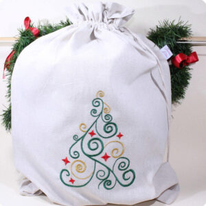 Sac cadeau en lin