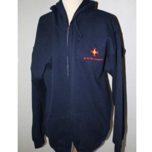 Sweat à capuche zippé adulte
